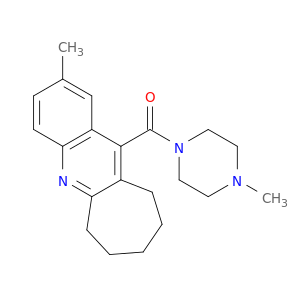 (4-methylpiperazin-1-yl)(2-methyl-7,8,9,10-tetrahydro-6h-cyclohepta[b]quinolin-11-yl)methanone