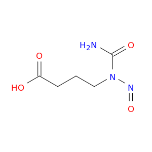 Butanoic acid,4-[(aminocarbonyl)nitrosoamino]-
