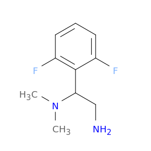 [2-amino-1-(2,6-difluorophenyl)ethyl]dimethylamine