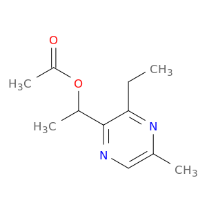 2-吡嗪甲醇,3-乙基-α,5-二甲基-,2-乙酸酯