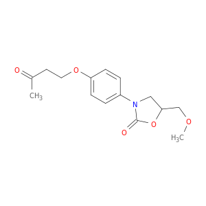 5-(METHOXYMETHYL)-3-(4-(3-OXOBUTOXY)PHENYL)-2-OXAZOLIDINONE