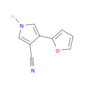 1H-Pyrrole-3-carbonitrile, 4-(2-furanyl)-
