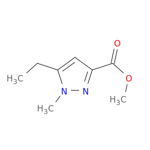 1H-Pyrazole-3-carboxylic acid, 5-ethyl-1-methyl-, methyl ester