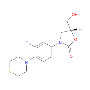 (R)-3-(3-氟-4-硫代吗啉苯基)-5-(羟基甲基)噁唑啉-2-酮