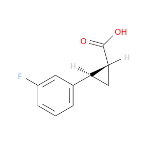 rel-(1R,2R)-2-(3-氟苯基)环丙烷-1-甲酸