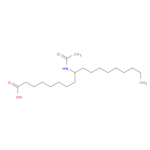 Octadecanoic acid,9-(acetylamino)-
