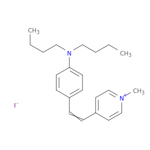 反-4-[4-(二丁基氨基)苯乙烯基]-1-甲基吡啶碘化物