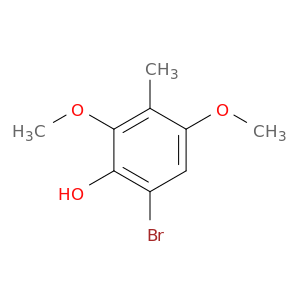 Phenol, 6-bromo-2,4-dimethoxy-3-methyl-