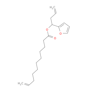 10-Undecenoic acid, 1-(2-furanyl)-3-buten-1-yl ester