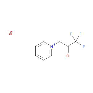 Pyridinium, 1-(3,3,3-trifluoro-2-oxopropyl)-, bromide