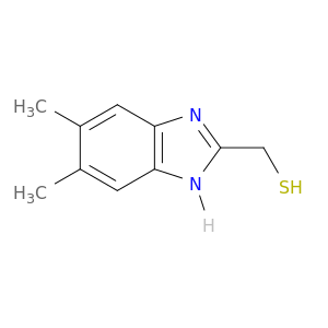 1H-Benzimidazole-2-methanethiol, 5,6-dimethyl-