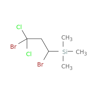 Silane, (1,3-dibromo-3,3-dichloropropyl)trimethyl-