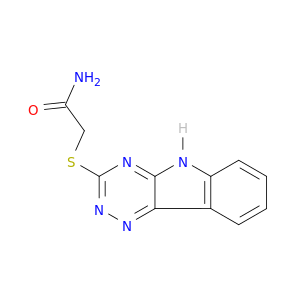Acetamide, 2-(2H-1,2,4-triazino[5,6-b]indol-3-ylthio)-