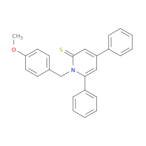 1-(4-methoxybenzyl)-4,6-diphenylpyridine-2(1h)-thione