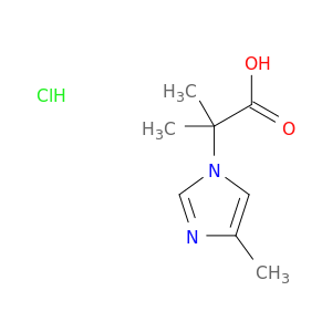 2-methyl-2-(4-methyl-1H-imidazol-1-yl)propanoic Acid hydrochloride
