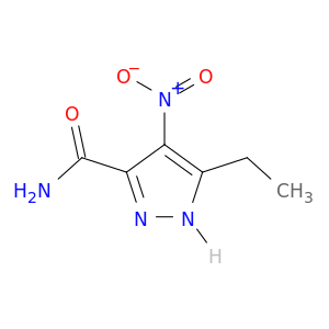 5-乙基-4-硝基-1H-吡唑-3-甲酰胺