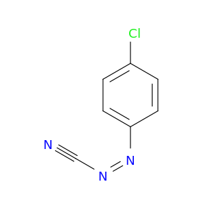 Diazenecarbonitrile, (4-chlorophenyl)-, (1Z)-