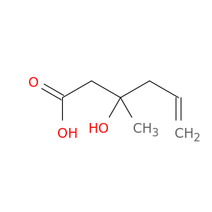 5-Hexenoic acid, 3-hydroxy-3-methyl-