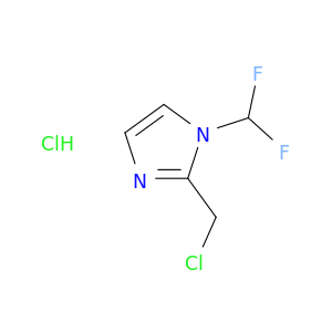 1H-咪唑,2-(氯甲基)-1-(二氟甲基)-,盐酸盐(1：1)