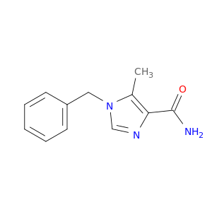 1H-Imidazole-4-carboxamide, 5-methyl-1-(phenylmethyl)-