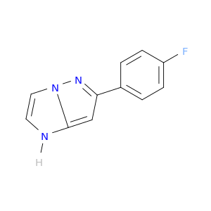 6-(4-氟苯基)-1H-咪唑[1,2-B]吡唑
