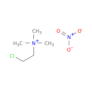 Ethanaminium, 2-chloro-N,N,N-trimethyl-, nitrate