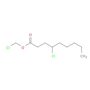 Nonanoic acid, 4-chloro-, chloromethyl ester