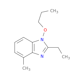 1H-Benzimidazole, 2-ethyl-4-methyl-1-propoxy-