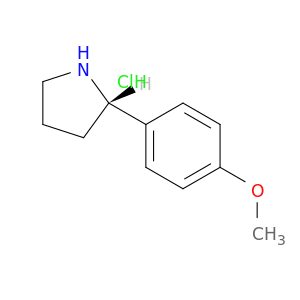 (S)-2-(4-甲氧基苯基)吡咯烷盐酸盐