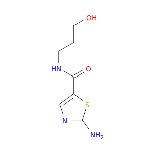 2-氨基-N-(3-羟丙基)噻唑-5-甲酰胺
