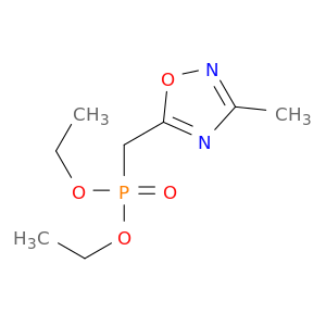 Phosphonic acid, [(3-methyl-1,2,4-oxadiazol-5-yl)methyl]-, diethyl ester