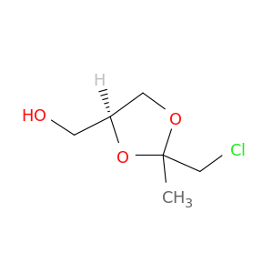 1,3-Dioxolane-4-methanol, 2-(chloromethyl)-2-methyl-, (4S)-