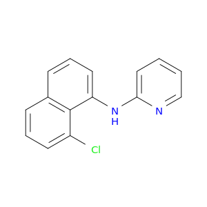 2-Pyridinamine, N-(8-chloro-1-naphthalenyl)-