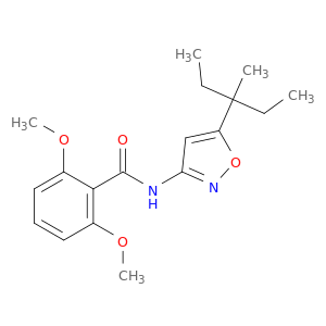 Benzamide, N-[5-(1-ethyl-1-methylpropyl)-3-isoxazolyl]-2,6-dimethoxy-