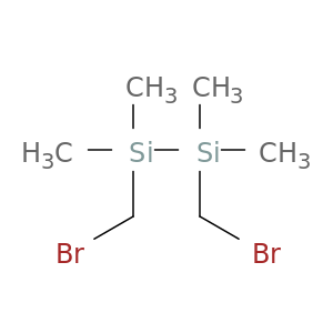 Disilane, 1,2-bis(bromomethyl)-1,1,2,2-tetramethyl-