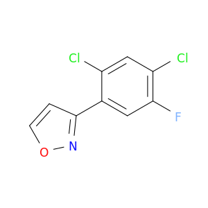 Isoxazole,5-(2,4-dichloro-5-fluorophenyl)-