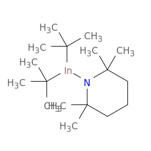 Indium, bis(1,1-dimethylethyl)(2,2,6,6-tetramethyl-1-piperidinyl)-
