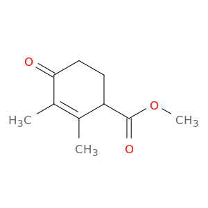 2-Cyclohexene-1-carboxylic acid, 2,3-dimethyl-4-oxo-, methyl ester