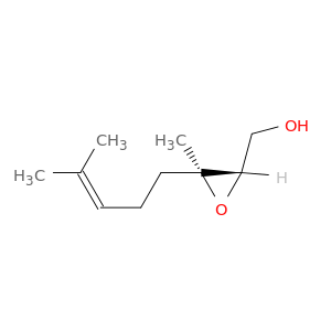 Oxiranemethanol, 3-methyl-3-(4-methyl-3-pentenyl)-, (2S,3S)-