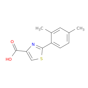2-(2,4-二甲基苯基)-4-噻唑羧酸