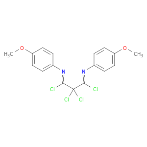 Propanediimidoyl dichloride, 2,2-dichloro-N,N'-bis(4-methoxyphenyl)-