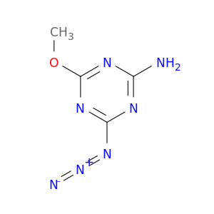 2-AMINO-4-AZIDO-6-METHOXY-S-TRIAZINE