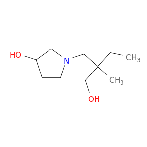 1-(2-ethyl-3-hydroxy-2-methylpropyl)pyrrolidin-3-ol