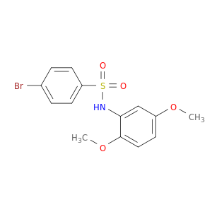4-溴-N-(2,5-二甲氧基苯基)苯磺酰胺