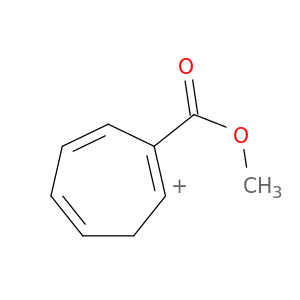 Cycloheptatrienylium, (methoxycarbonyl)-
