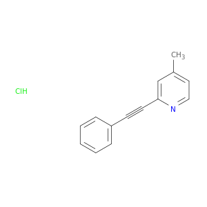 Pyridine, 4-methyl-2-(phenylethynyl)-, hydrochloride