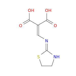 丙酸,2-[(4,5-二氢-2-噻唑基)氨基]亚甲基]-