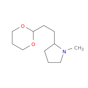 Pyrrolidine, 2-[2-(1,3-dioxan-2-yl)ethyl]-1-methyl-