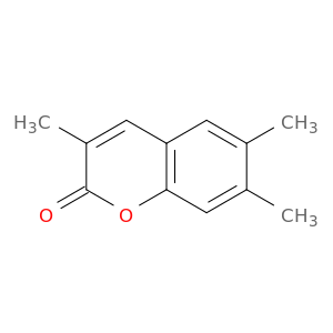 2H-1-Benzopyran-2-one, 3,6,7-trimethyl-