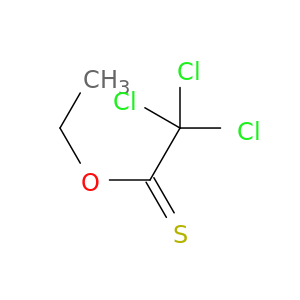 Ethanethioic acid, trichloro-, O-ethyl ester